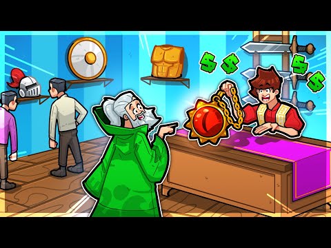 I opened my own magical shop to get rich quick