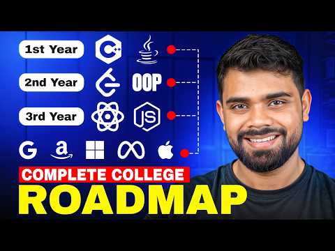 Ultimate Roadmap from Tier 3 to FAANG | Semester Wise College Roadmap Btech and BCA