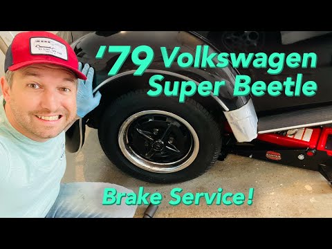 We'll figure it out! Brake Service on a 1979 Volkswagen Super Beetle Cabriolet.