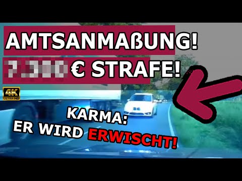 BMW tut auf Polizei: Amtsanmaßung! Busrad knallt auf Auto & SPECIAL: LKW BESOFFEN? - Dashcams in 4k