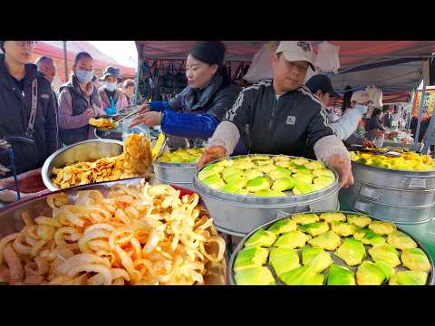 中国昆明龙头街大集探秘，茶马古道600年集市的隐藏美食地图：4种特色豆腐、必吃浓香羊肉汤锅、百年豌豆凉粉、香甜玉米粑粑、松软的大理米糕、炸猪皮，本地人扶墙出！