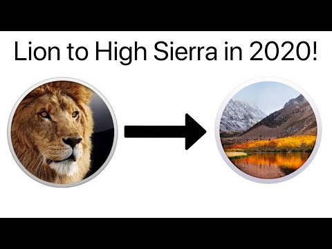 How to Upgrade from Mac OS X Lion to macOS High Sierra