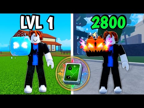 Noob To Max Using Only FRUIT NOTIFIER In Blox Fruits