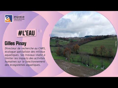 🌦️ [Gilles Pinay] L’eau : une vigie de la santé environnementale et humaine