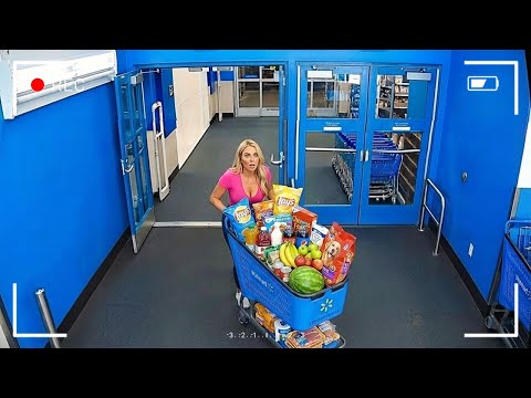 When Cops CATCH Woman Stealing an Entire Cart From Walmart LIVE