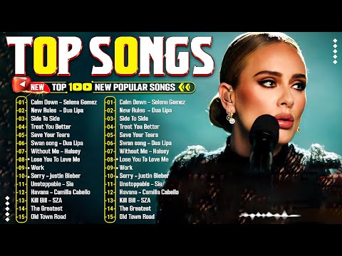 Adele, Maroon 5, The Weeknd, Ed Sheeran, Rihanna, Bruno Mars Style🍁 Billboard Top 50 This Week