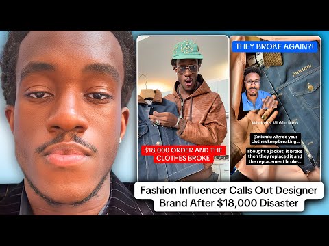 Fashion Influencer Calls Out Brand After $18,000 Disaster