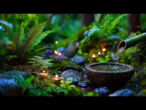 🍃 Healing Piano with Flowing Water Sounds – Calm Focus & Stress Relief