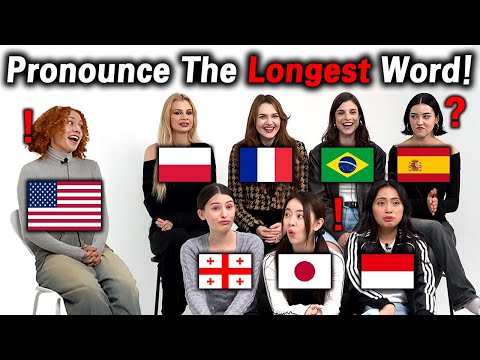 People Try To Pronounce The LONGEST Words From Around The World!!