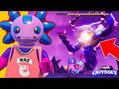 The FINAL BOSS in LEGO Fortnite Odyssey! (Storm Chasers Full Playthrough)