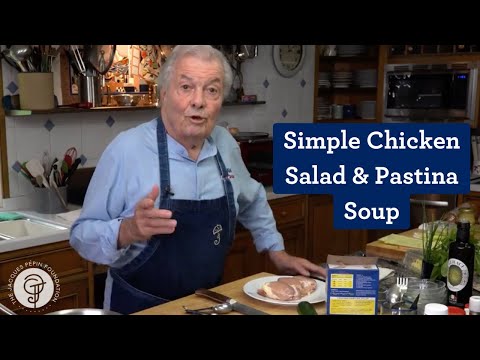 Simple Chicken Salad & Pastina Soup