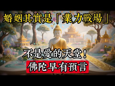 婚姻其實是"業力戰場"，不是愛的天堂！（佛陀早有預言）#佛學 #禪宗 #佛教哲學 #佛教經典