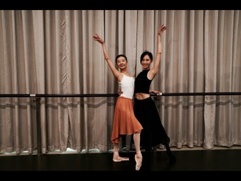 谭元元朱洁静舞蹈明星大师课——“当西方天鹅遇上东方朱鹮”