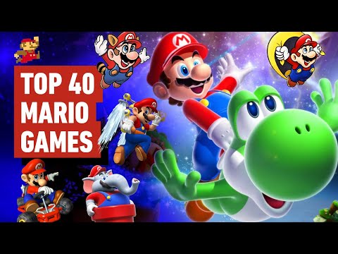 The 40 Best Mario Games Ranked