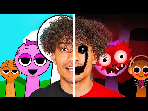 I JOINED SPRUNKI FOR 24 HOURS!!