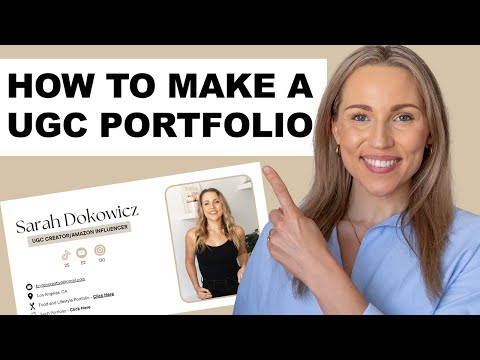 How to Create A UGC Portfolio || 8 Things To Include In Your UGC Portfolio
