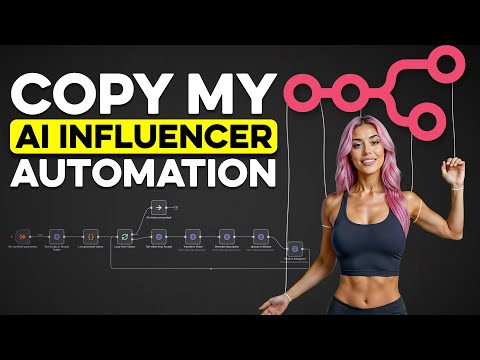 I Built An AI Influencer Automation in N8n that Automatically Posts Videos