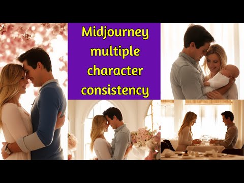 Midjourney MULTIPLE Character Consistency Tutorial
