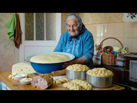 85-Year-Old Grandmother’s Easter in the Mountains – Secret Paska Recipe & Ukrainian Traditions