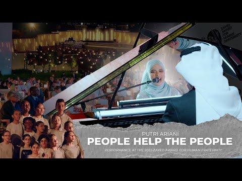 BIRDY - PEOPLE HELP THE PEOPLE , PUTRI ARIANI (Performance at Zayed Award 2025 )