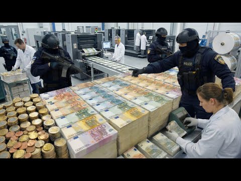 Inside Europe’s Money Factory: How the Euro Is Printed and Secured (Full Process)