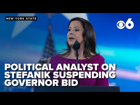 Political analyst on Stefanik suspending governor bid