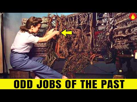 25 REAL Old Jobs That Sound Completely Fake Today