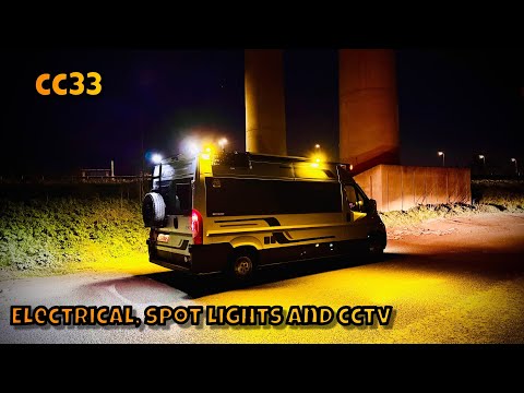 Electrical stuff and cctv CC33 camper conversion