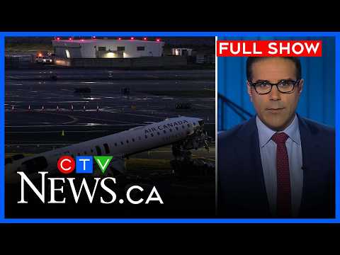 Pilots killed when Air Canada jet crashed at LaGuardia airport | CTV National News for March 23 2026
