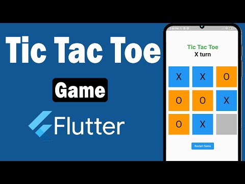 Tic Tac Toe in Flutter | Tutorial Speed Code | 2024