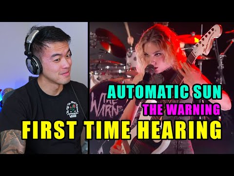 Rock Singer Reacts - The Warning - Automatic Sun Live on Jimmy Kimmel