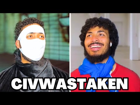 TRY NOT TO LAUGH WATCHING CIVWASTAKEN SKITS | FUNNY COMEDY COMPILATION #fyp #viral #Skits #humor