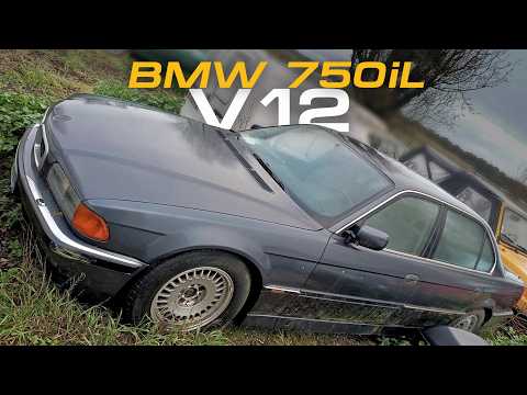 Will this BMW run and drive 800km after 10 years open outside ? 750iL V12 Episode 1