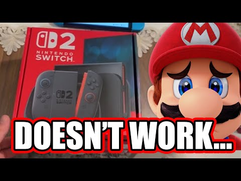 FIRST EVER Nintendo Switch 2...It Doesn't Work!?