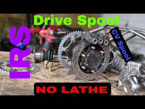 How To Build IRS Chain Drive Spool (No Lathe) For Crosskart/Buggy High HP Engines