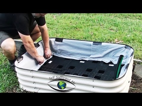 How to Make a Self Watering Planter Wicking Garden Bed