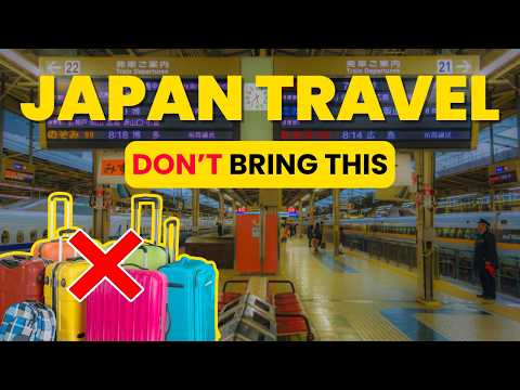 STOP Overpacking! Japan Travel Hacks You Need to Know