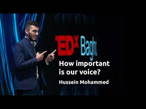 How important is our voice? | Hussein Mohammed | TEDxBaghdad