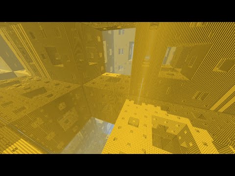 Building 400-Million Block Fractal In Minecraft