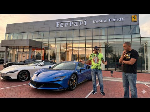 FERRARI CHRISTMAS SHOPPING IN ORLANDO FLORIDA...