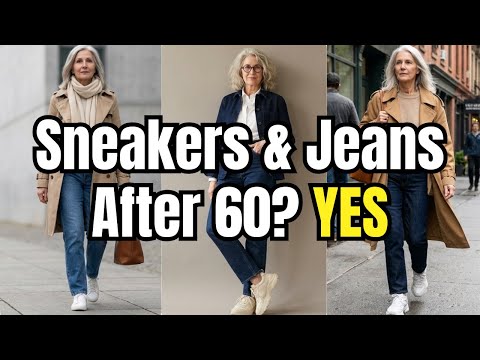 Top 5 Sneaker & Jeans Styles for Women Over 60 That Are Comfortable and Stylish
