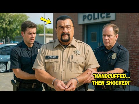 COPS HANDCUFF STEVEN SEAGAL — WITHOUT KNOWING HE’S THEIR NEW CHIEF!