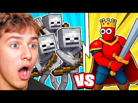 MINECRAFT vs BOSSES in TABS