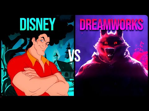 Disney vs Dreamworks Villains