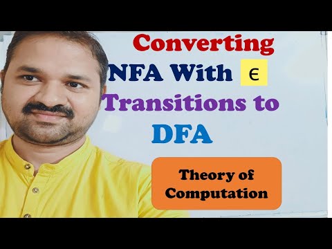 Converting NFA with epsilon transitions to DFA || Theory of Computation || FLAT || TOC