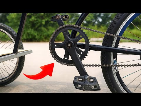 Great Idea! This Front Wheel Drive Bike Will Blow Your Mind