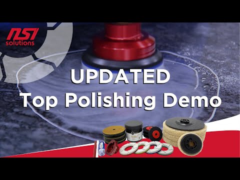 How To Polish Granite & Quartzite | Removing a Scratch | NSI Solutions Top Polish Kit