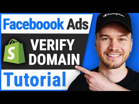 Verify Shopify Domain On Facebook Business Manager (Tutorial)