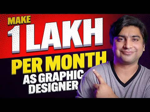 How To Earn 1 Lakh per Month as a Graphic Designer - Earn Money Online in 2023
