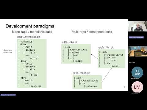 Component based or monolithic development for large C and C++ projects: Why not both?